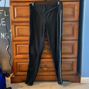 Tangerine Striped Leggings